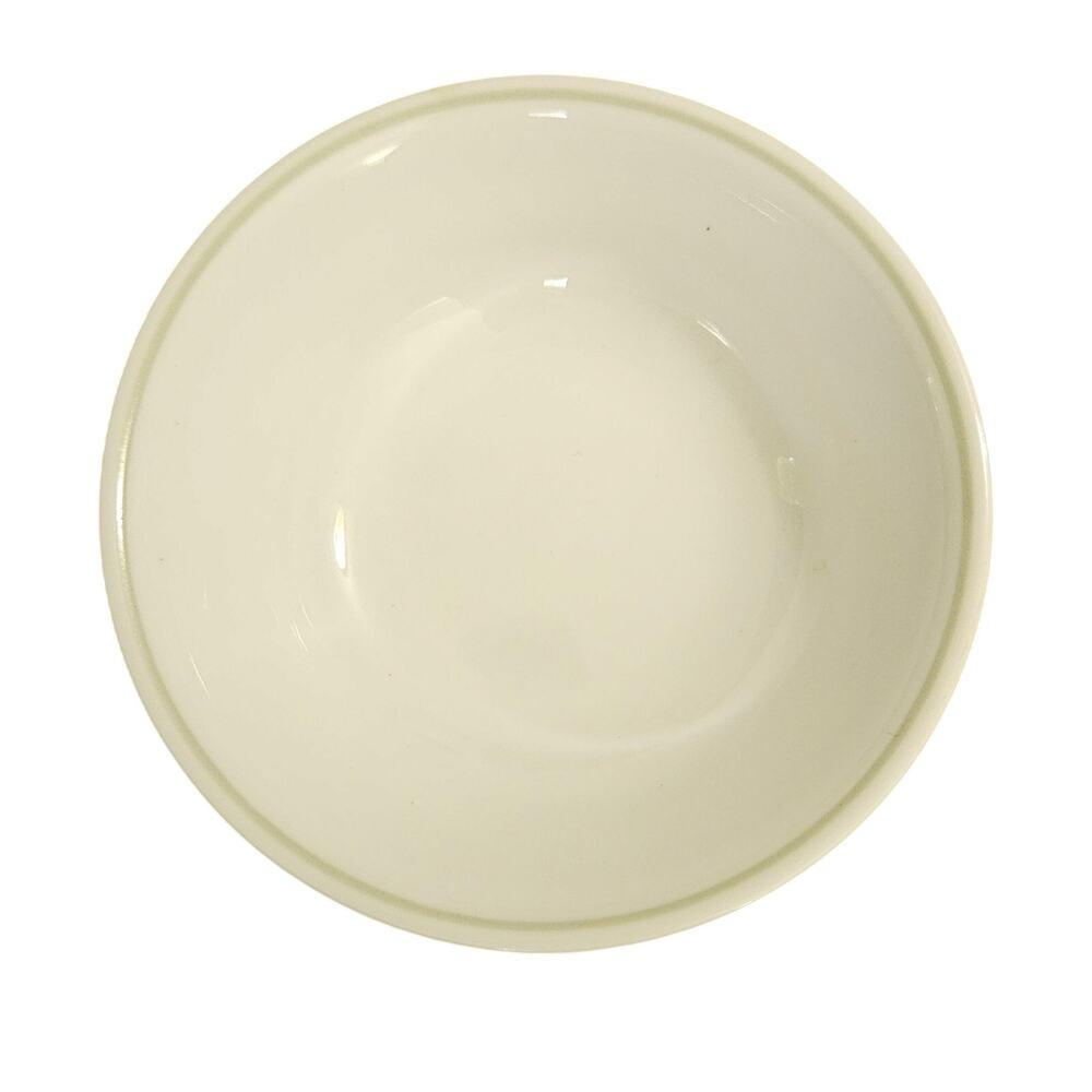 Vintage Corelle by Corning Gray Stripe Soup Cereal Bowls Set of 4 Made in USA